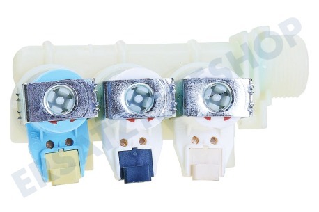 Ariston-Blue Air Waschmaschine 110331, C00110331 Einlassventil 3-fach, gerade, dünn