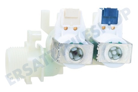 Indesit Waschmaschine 110333, C00110333 Einlassventil 2-fach, gerade, dick