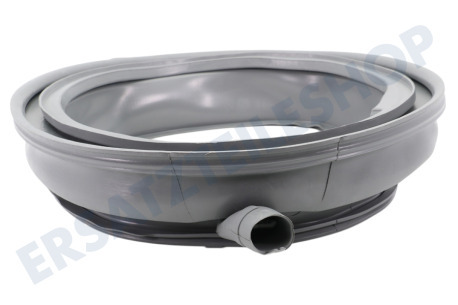 Alternative Waschmaschine Manschette mit Ausguss und zwei Spannringen