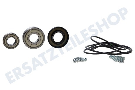 Koenic Waschmaschine 172686, 00172686 Lagersatz 6205 ZZ 6306Z, Simmerring 35x72x10/15,2, Wannen-Dichtung und Schrauben