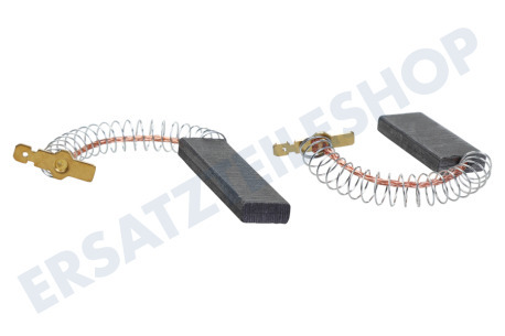 Bosch Waschmaschine 00605694 Kohlebürste Set, 12 x 5 mit Feder/Klammer