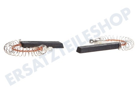 Alternative Waschmaschine 00605694 Kohlebürste Set, 12 x 5 mit Feder / Klammer