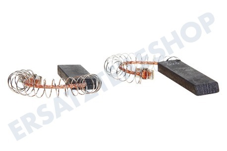 Alternative Waschmaschine 00605694 Kohlebürste Set, 12 x 5 mit Feder / Klammer
