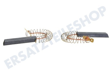 Constructa Waschmaschine 00616505 Kohlebürste Set, 43 mm X 13 x 5 mm mit Feder/Klammer