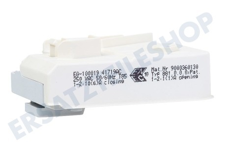 Bosch Waschmaschine 613070, 00613070 Verriegelungsrelais 3 Kontakte, weißer Block