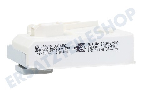 Bosch Waschmaschine 616876, 00616876 Verriegelungsrelais 3 Kontakte, weißer Block