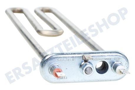 Siemens Waschmaschine 00263726 Heizelement 2000 W, 300x76x18mm, mit Bohrung