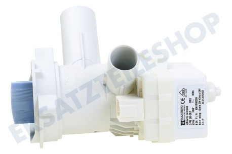 Constructa Waschmaschine 146094, 00146094 Pumpe Ablaufpumpe, zwei Tüllen