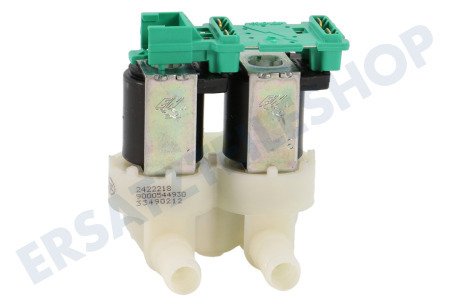 Siemens Waschmaschine 10031357 Einlassventil 2-fach, gerade, dünn
