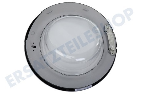 Beko Waschmaschine 2493200400 Tür Komplett, Schwarz/Weiß