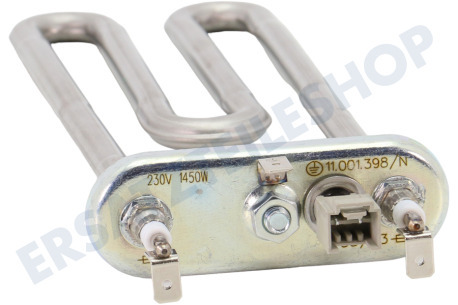 Alternative Waschmaschine Heizelement 1450 Watt mit NTC, kurzes Modell