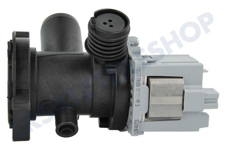Indesit Waschmaschine Pumpe Komplett mit Pumpengehäuse, 25 Watt, Askoll