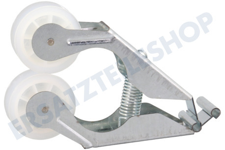 Whirlpool Trockner Spannrolle Set: 2x Spannrolle + Halter