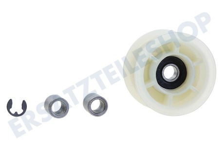 Bauknecht Trockner Spannrolle Kunststoff, 8mm Achse