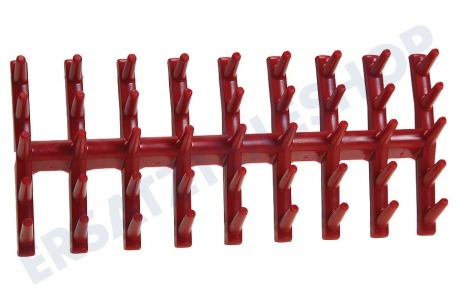 Adorina Spülmaschine Einsatz Gummi für Korb, rot