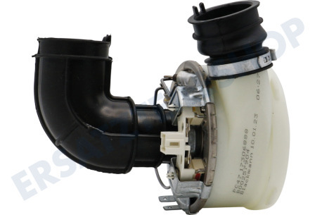 Ariston Spülmaschine Heizelement inklusive Pumpengehäuse und Schläuchen