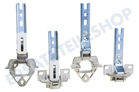 Alternative Kühlschrank 00268700 Scharnier Kurz -Metall- 4 Stück