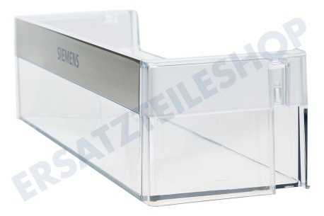Siemens Kühlschrank 704703, 00704703 Flaschenfach transparent