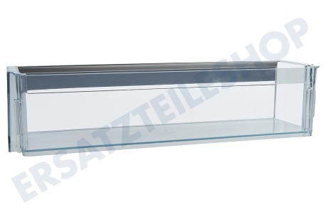 Siemens Kühlschrank 705186, 00705186 Flaschenfach transparent, mit verchromter Zierleiste