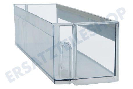 Siemens Kühlschrank 705186, 00705186 Flaschenfach transparent, mit verchromter Zierleiste