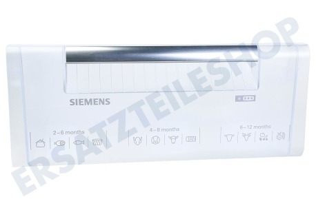 Siemens Kühlschrank 703020, 00703020 Transparente Gefriergutschale