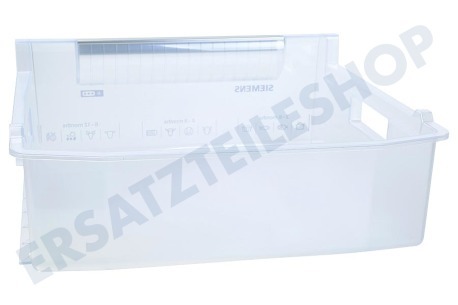 Siemens Kühlschrank 703020, 00703020 Transparente Gefriergutschale