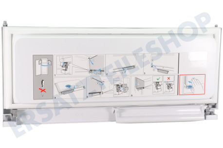Bosch Kühlschrank Gefrierfachklappe komplett