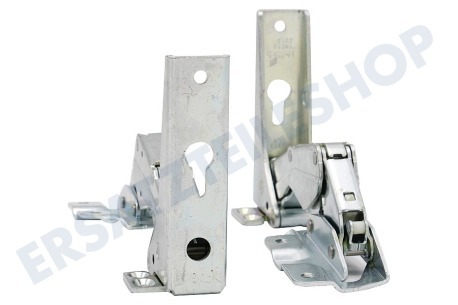 Bauknecht Kühlschrank Hettich 3904 5.0 Scharnier rechts unten, links oben + rechts oben, links unten Metall (Satz)