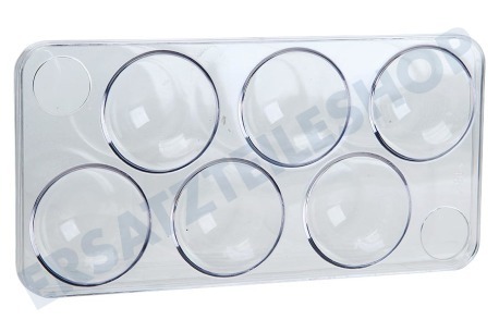Whirlpool Kühlschrank Eierhalter Eierhalter für 6 Eier, transparent