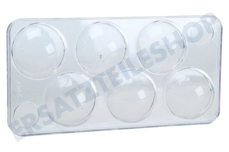 Whirlpool Kühlschrank Eierhalter Eierhalter für 6 Eier, transparent