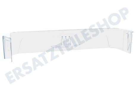 Zanker Kühlschrank Flaschenfach Transparent 420x110x75mm