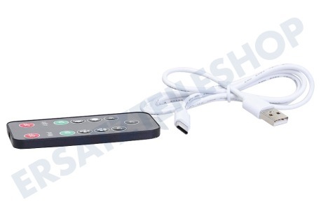 Universell 013406 Ventilator LED-Lampe wiederaufladbar