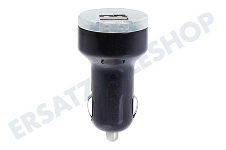 Vodafone USB Auflader 12 Volt, 3.1A 2 Port Schwarz