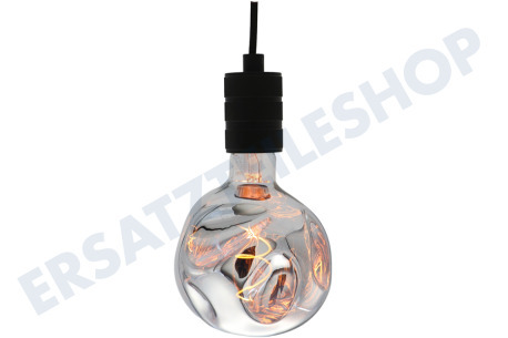 Calex 2101004500 XXL Organic Neo Silver LED-Lampe 4 Watt, 1800K dimmbar