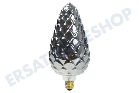 Calex 425990 Calex Madrid Ledlampe 4W E27 Titanium dimmbar