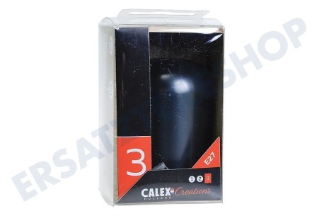 Calex 940402 Calex Aluminium Lampenfassung E27 40mm matt perlschwarz