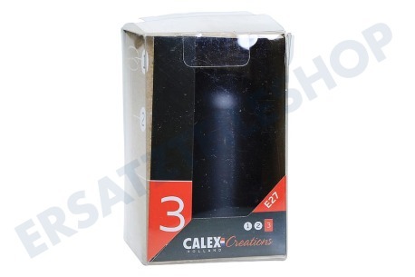Calex 940400 Calex Aluminium Lampen fassung Matt Schwarz E27 40mm