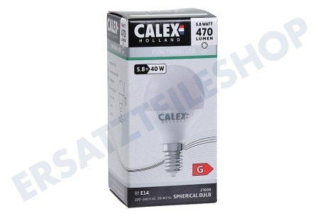 Calex 1301000800 LED-Kugellampe 5,8 Watt, E27