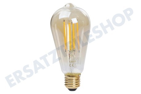 Calex 1101002100 LED Straight Filament Rustic Lampe E27 4,5 Watt