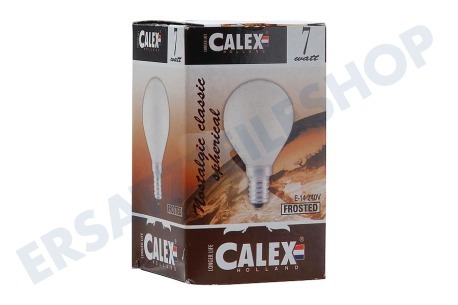 Calex 407602 Calex Kugel-Nachtlampe 240V 10W 50lm E14 matt