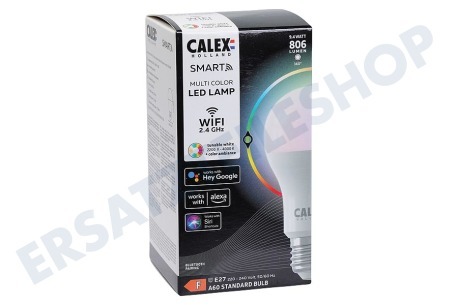 Calex Smart LED Standard Lampe E27 SMD RGB Dimmbar