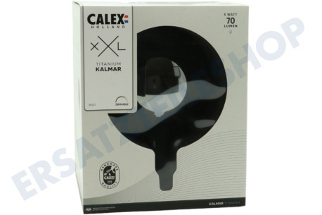Calex Kalmar Titanium LED-Lampe 5 Watt, dimmbar