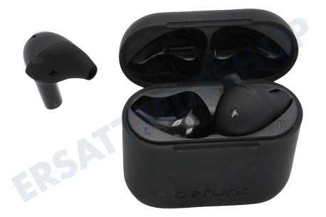 Defunc True Go Slim Earbuds, Schwarz