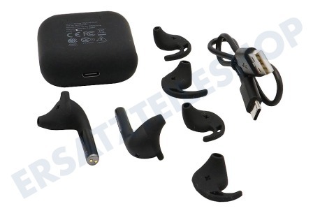Defunc True Go Slim Earbuds, Schwarz