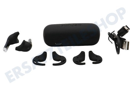 Defunc True Sport Earbuds, Schwarz