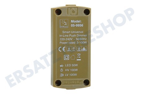 Universell LED Kabel Dimmer Puls Bronze / Gold