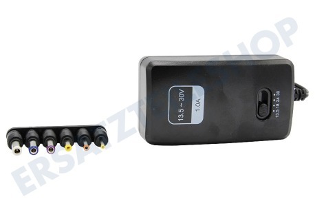 HQ Power Netz-Adapter Universal 1000 Mah 13,5 bis 30 Volt, stabilisiert