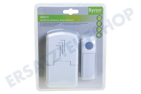 Byron DB401E Tragbares drahtloses Türklingel-Set