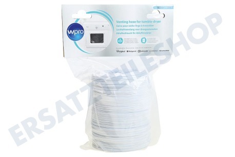 Zanussi-electrolux Trockner 484000008556 Abluftschlauch Trockner 102mm 3m PVC