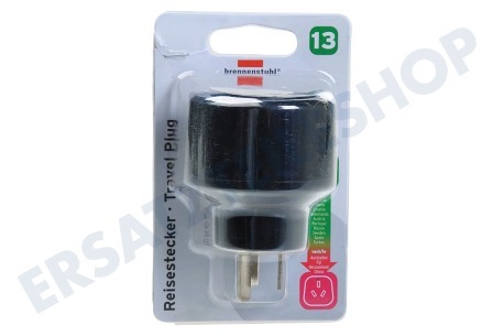 Brennenstuhl Stecker Reiseadapter AUS, CH